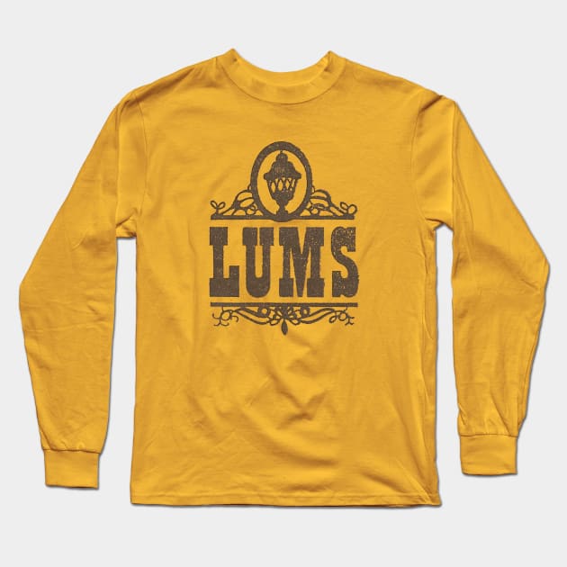 Lums Family Restaurants Long Sleeve T-Shirt by Mad Panda